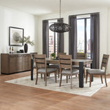 Cedar Fork - Dining 78 in. Rectangular Dining Table Smoked Arabica DCED#78REC-SMA Parker House