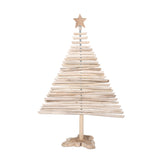 Rustic Teak Wood Christmas Tree, 60 in. XAB30204 Park Hill