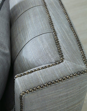 Bernhardt Bernhardt Candace Extra‑Long Curved Sofa 96" — Tufted Back, Nailhead Trim, Pocketed Frame Comfort - Made to Order B7277A