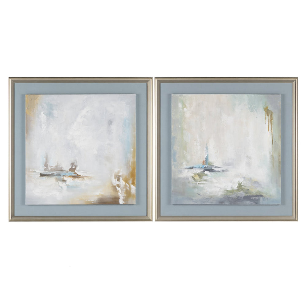 Crestview Collection Serenity Wall Decor By Crestview - Elegant China Art Piece For A Tranquil Home Aesthetic, 24" X 36"   Cvbzwf105