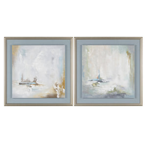 Crestview Collection Serenity Wall Decor By Crestview - Elegant China Art Piece For A Tranquil Home Aesthetic, 24" X 36"   Cvbzwf105