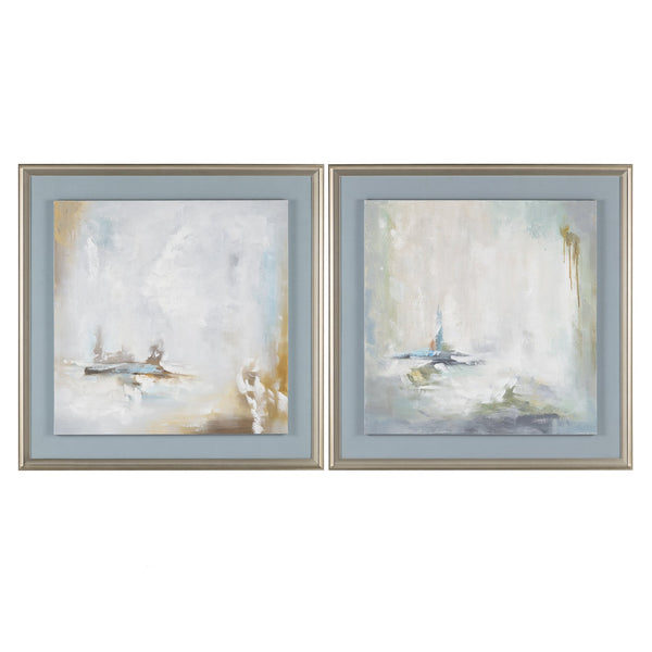 Crestview Collection Serenity Wall Decor By Crestview - Elegant China Art Piece For A Tranquil Home Aesthetic, 24" X 36"   Cvbzwf105