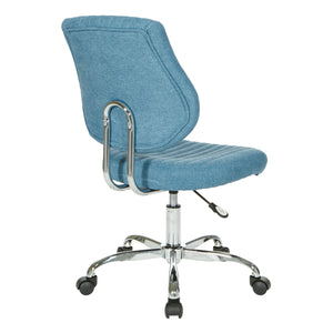 OSP Home Furnishings Sunnydale Office Chair Sky