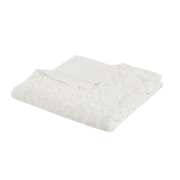 English Elm Duvet Suzanna Tufted Medallion Full/Queen Duvet Cover Set 100% Cotton OEKO-TEX Certified Comfort Ivory 17.32 L x 15.35 W x 5.91 H B03595772