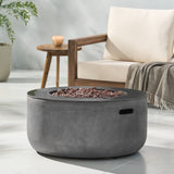 Christopher Knight Home® Noble House Adio 31" Circle Mgo Fire Pit - 50,000 Btu