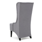 Christopher Knight Home® - Noble House - Callie Light Grey Fabric Dining Chair