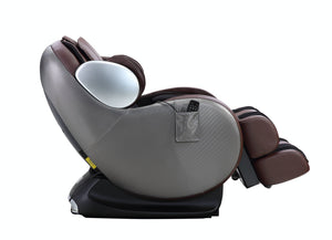 English Elm Pacari Chocolate 2D Power Massage Chair with Zero Gravity, 16 Airbags, Shiatsu Kneading & Foot Relief B2726P251666