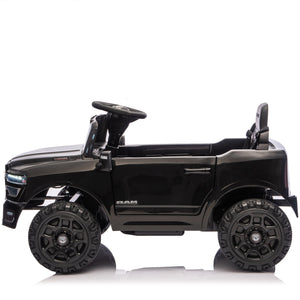 English Elm Licensed Dodge Ram 3500 12v Kids Ride on Truck with Parental Remote and Rear Suspension W1578P346247