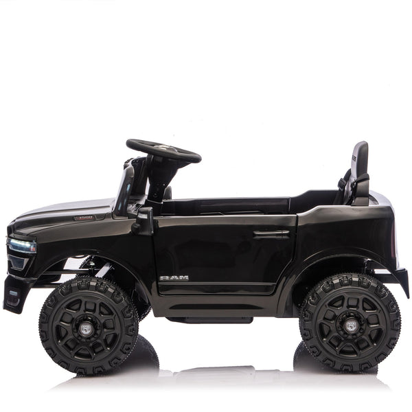 English Elm Licensed Dodge Ram 3500 12v Kids Ride on Truck with Parental Remote and Rear Suspension W1578P346247