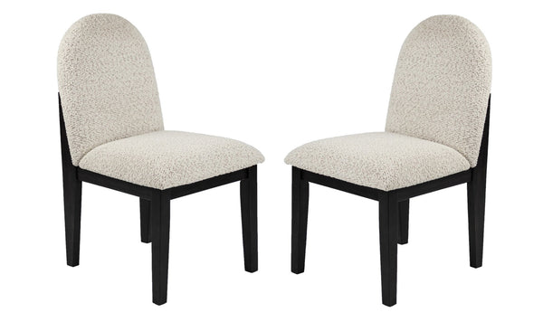 English Elm Traditional 7-Piece Dining Set With Trestle Table & 6 Plush Chairs - Expanding Butterfly Leaf Design B011S01803-GIGA