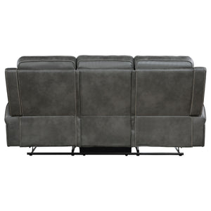 English Elm Forrest Grey Motion Reclining Sofa - Modern Elegance With Plush Comfort And Stylish Design Features B062P354053