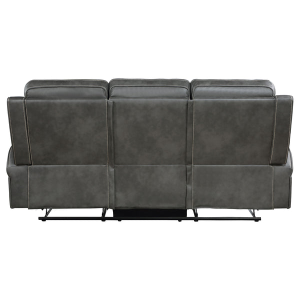 English Elm Forrest Grey Motion Reclining Sofa - Modern Elegance With Plush Comfort And Stylish Design Features B062P354053