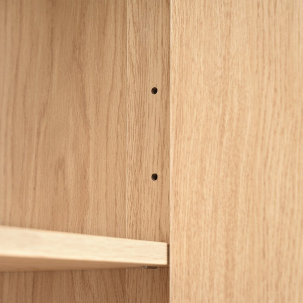 English Elm [cabinet Only] 58 Inch Double Sink Vanity Base Wood Grain Mdf Soft Close Storage N759S425429N