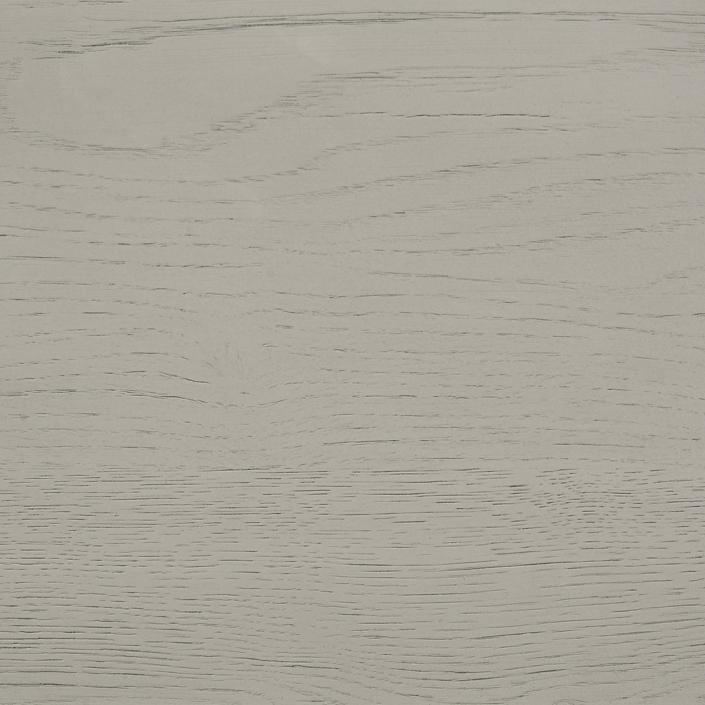 English Elm Capistrano Distressed White Eastern King Bed with Storage Drawers, High Louvered Headboard, Rustic Charm B062S00931