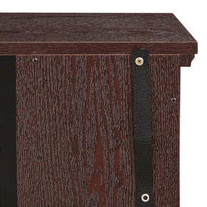 English Elm 70" Modern TV Stand with 23" Electric Fireplace, Faux Stone Mantel, Ample Storage & Cable Management Cherry W2275S00023