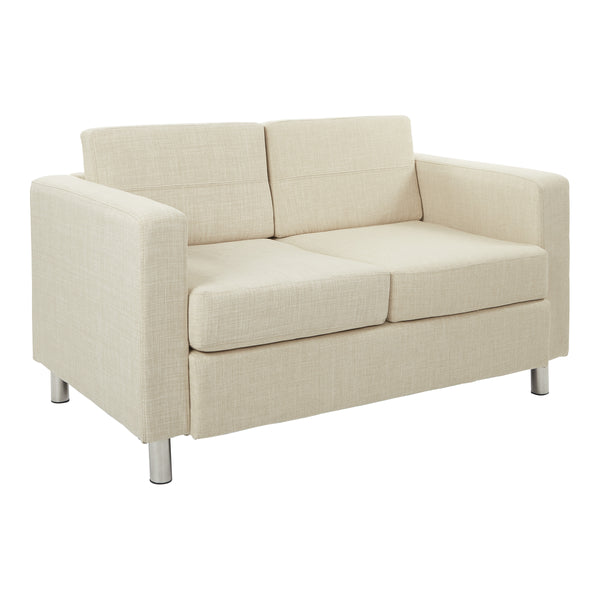 OSP Home Furnishings Pacific LoveSeat Cream