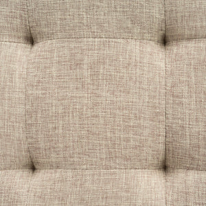 English Elm Chelsea Tufted Polyester Storage Ottoman with Stud Trim and Hinged Lid for Living Rooms 54574.00F