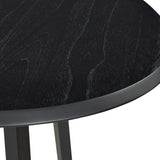 OSP Home Furnishings Metro Dining Table Black Veneer/Black