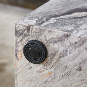 English Elm Elevate Your Living Room With A Modern Gray Textured Mdf Coffee Table – Stylish, Sturdy, Easy Assembly! W1151P187997