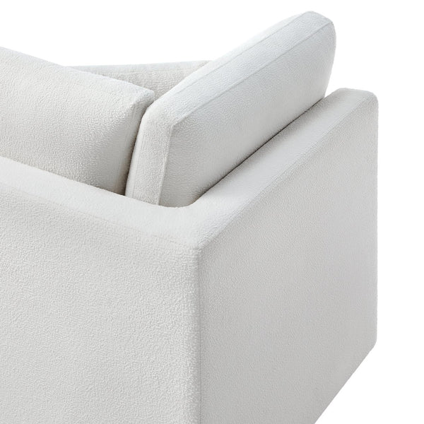 English Elm Chauncy Modular Chofa Set with Storage Ottoman and Coil Spring Foam Seat Support B050S00032