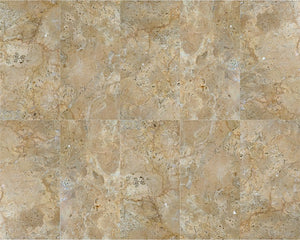 English Elm 12*24 Polished Gold Beige Yellow Marble Tiles - Elegant Natural Stone For Floors & Walls, 4 Pcs W1696104351