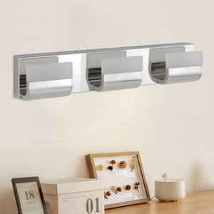 English Elm Bathroom Vanity Lighting - Modern 3-Light Led Fixture For Bright, Energy-Efficient Bathroom Illumination W2312P374898