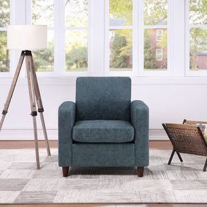 OSP Home Furnishings Venus Club Chair Navy