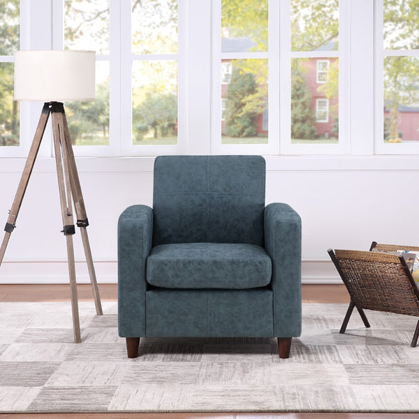 OSP Home Furnishings Venus Club Chair Navy