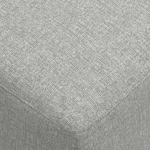 English Elm Rex Handcrafted Right Sectional Sofa with Ottoman — Eco-Friendly Performance Fabric, Durable Comfort Gray B136P199208