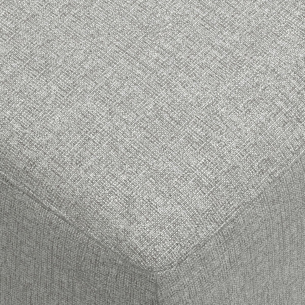 English Elm Rex Handcrafted Right Sectional Sofa with Ottoman — Eco-Friendly Performance Fabric, Durable Comfort Gray B136P199208