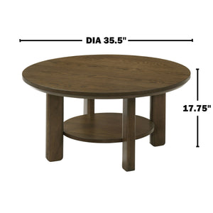 English Elm Square Engineered Wood Cocktail Table Matte Black Pedestal Base Modern Living Room B016P469766