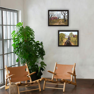 English Elm Trendy Decor 4u Billy Jacobs Pastoral Framed Wall Art Set for Farmhouse Living B067P254092