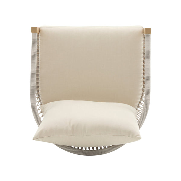 English Elm Christopher Knight Home® - [Set Of 2] Modern Beige Curved Aluminum Lounge Chairs With Plush Cushions For Outdoor Comfort N767P237033B_2