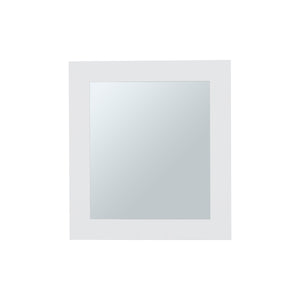 English Elm Luma Mirrored Medicine Cabinet 18.6" W x 5.7" D x 20.5" H Wall Organizer with Two Shelves, Sleek Durable Design White 24.9 L x 20.1 W x 4 H B070P234354