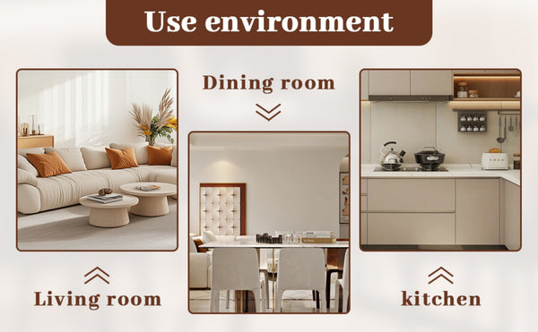 English Elm Table Modern Black Marble Dining Set With 6 Dark Gray Chairs - Stylish, Durable, Perfect For Any Space W1151S03839-GIGA