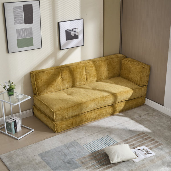 English Elm Coolmore Modular Chenille Sofa - Space-Saving Design, Flexible Layouts, And Built-In Side Pockets W1152P320503