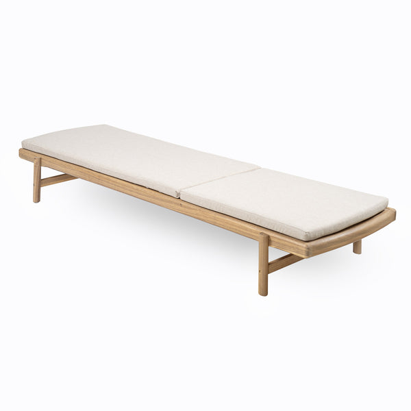 English Elm Christopher Knight Home® - Mallorca Acacia Wood Chaise Lounges Set Of 2 With Water-Repellent Cushions For Outdoor Relaxation N775P263984T
