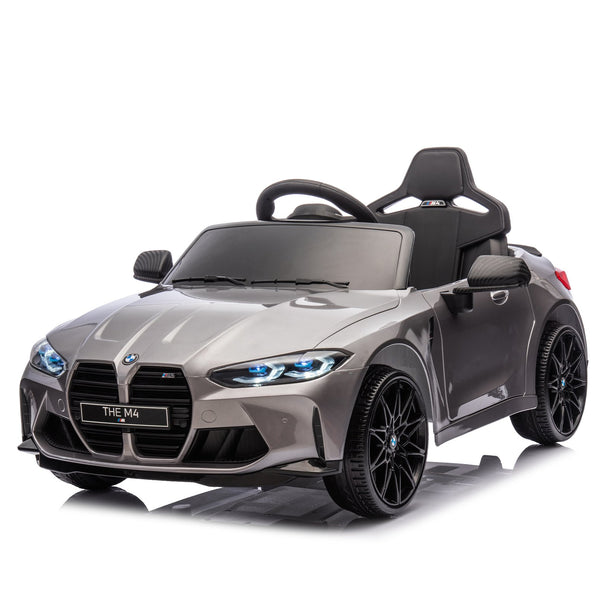 English Elm Bmw M4 Licensed 24v Kids Ride on Car with Remote Control Dual Motors and Led Lights W1578P342138