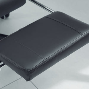 English Elm Vinsetto 7-Point Vibrating Massage Office Chair with Recline, PU Leather, Lumbar Support, Blue W2225P173851