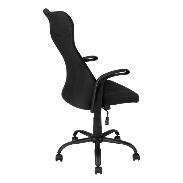 English Elm Office Chair Ergonomic High-Back Executive with Headrest, Plush Seat, Tilt Lock, Swivel Mobility Black 30 L x 9 W x 24 H B2710P219660