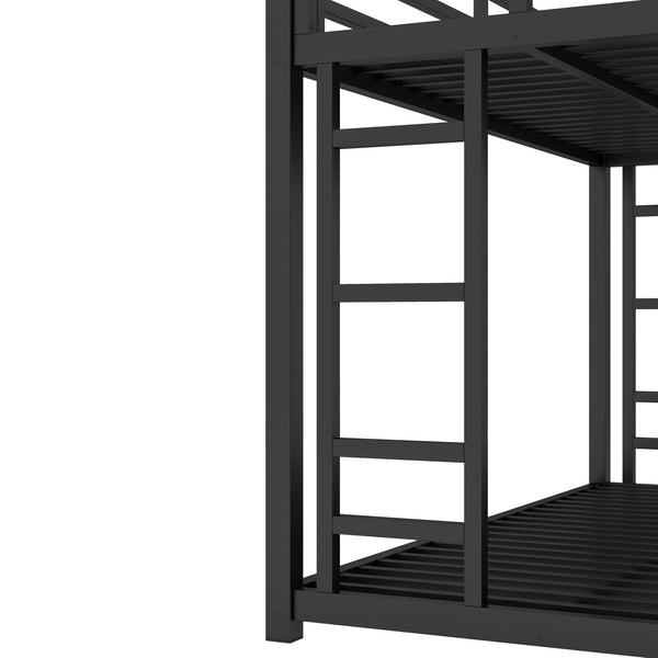English Elm Twin Xl Solid Pine Loft Bed with Built-in Led Lighting and Storage Shelves W1580S00416
