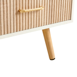 English Elm Rectangle Coffee Table With Solid Wood Legs, Modern Storage Solution For Stylish Living Rooms W1265P230633-GIGA