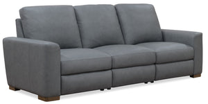 Hooker Furniture Optimus Power Reclining Sofa Top-grain Leather Three Seat Modern Living Room SS925-3PC3-094-S