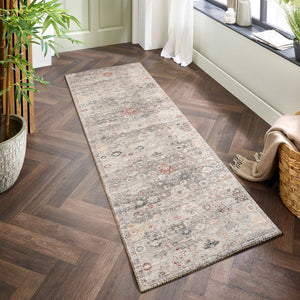 English Elm Majestic Traditional Runner Rug Rich Green Polyester Pile Hallway and Bedroom Accent B186P428851