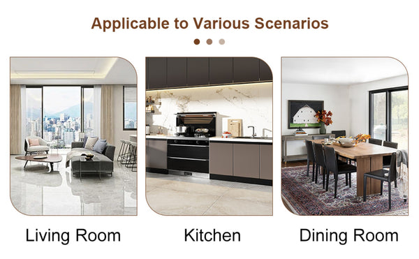 English Elm Table And Chair Set - Modern Wood Texture Mdf Coffee Table With Glass Legs And 4 Stylish Chairs W1151S02075-GIGA