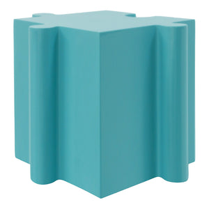 English Elm Christopher Knight Home® - Puzzle Art Side Table - Modular Light Blue Mgo Design For Indoor & Outdoor Custom Layouts, Versatile! N770P347931L