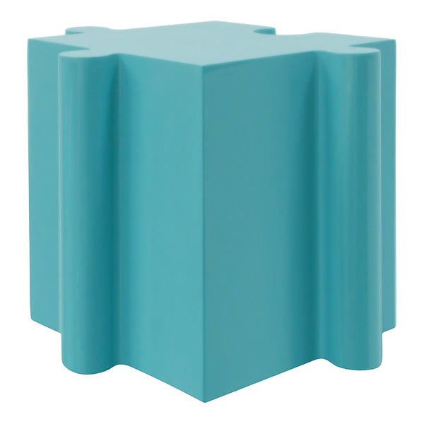 English Elm Christopher Knight Home® - Puzzle Art Side Table - Modular Light Blue Mgo Design For Indoor & Outdoor Custom Layouts, Versatile! N770P347931L