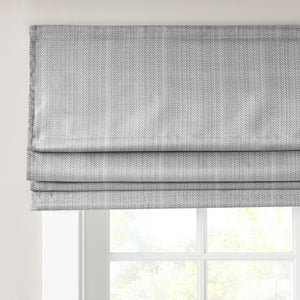 English Elm Basketweave Thermal Foambacking Room Darkening Cordless Roman Shade with Basketweave Texture Finish Grey 5.75 L x 10.5 W x 7.5 H B03598227