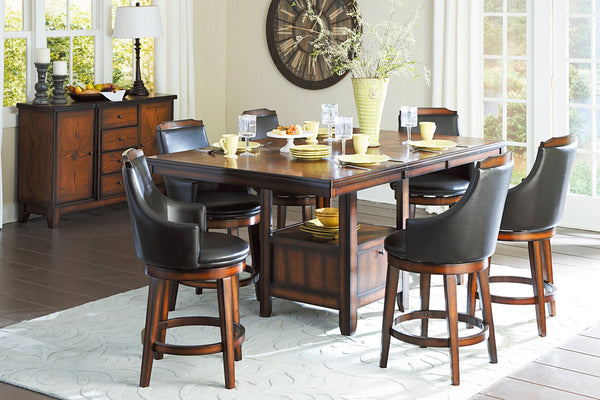 English Elm Swivel Pub Counter Chairs Set of 2 Faux Leather Oak Frame Bar Height Seating B011P321298
