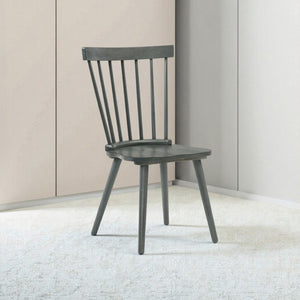 English Elm [Set Of 2] Rustic Farmhouse Dining Chairs - Solid Wood Side Chairs For Stylish Kitchen & Dining Use W2537P211108-GIGA